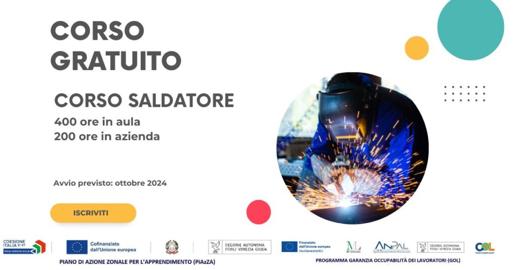 Corso Saldatore (Partenza Ottobre 2024)